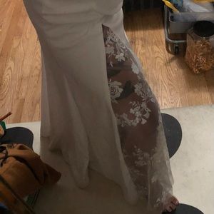 Wedding dress from David's Bridal. Size SIX.